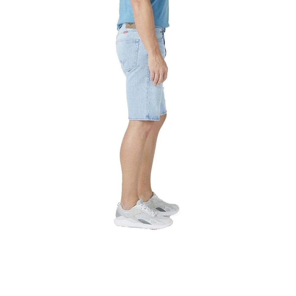 Wrangler Authentics Men's blue Classic Relaxed‎ Fit 10 Inseam Jean Short size 36